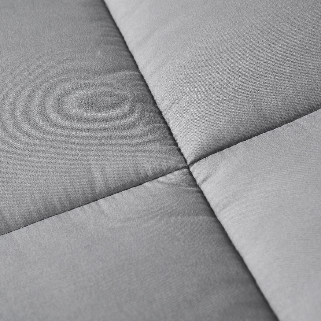 King Single Bamboo Fibre Mattress Topper Soft Comfortable Bed Layer