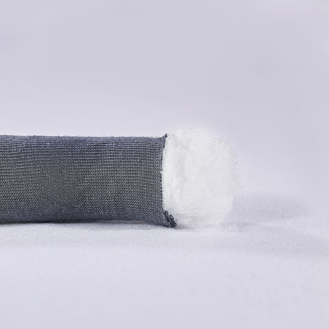 Compact Knitted Weighted Blanket Chunky Grey Kids  Scandi Inspired, id4