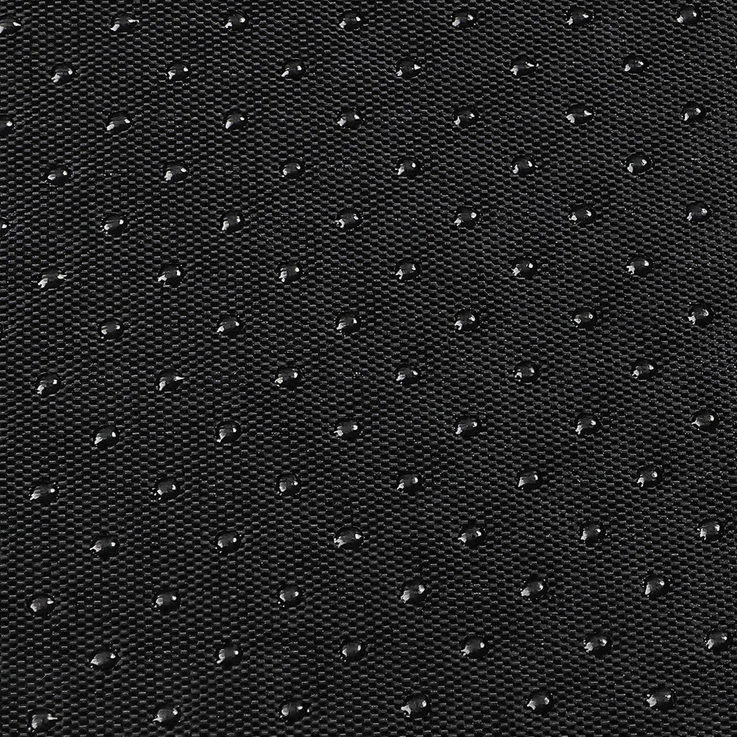 Pet Car Seat Plush Black 81.5x54.5x17.5cm