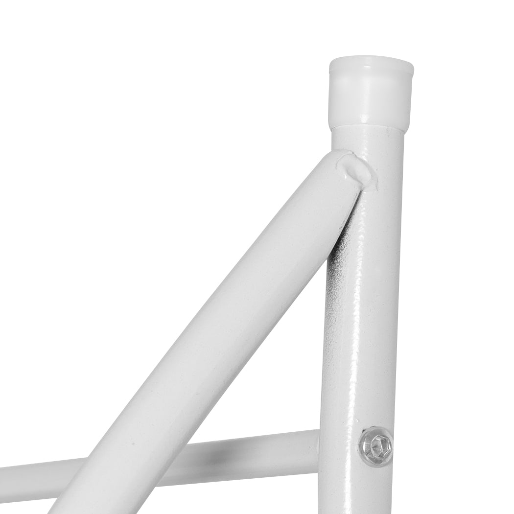 3 Tier Over Toilet Storage Shelf White