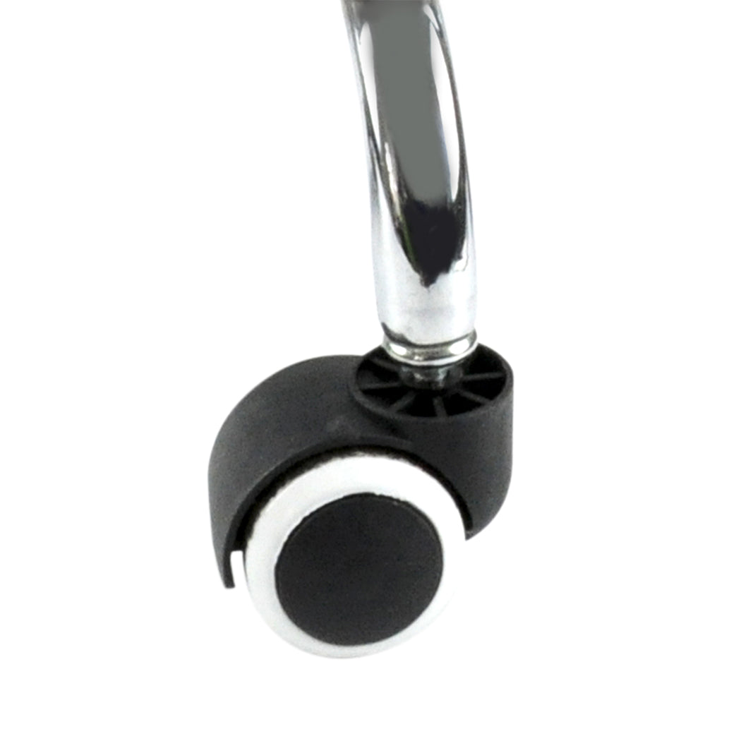 Salon Stool Swivel Hairdressing White