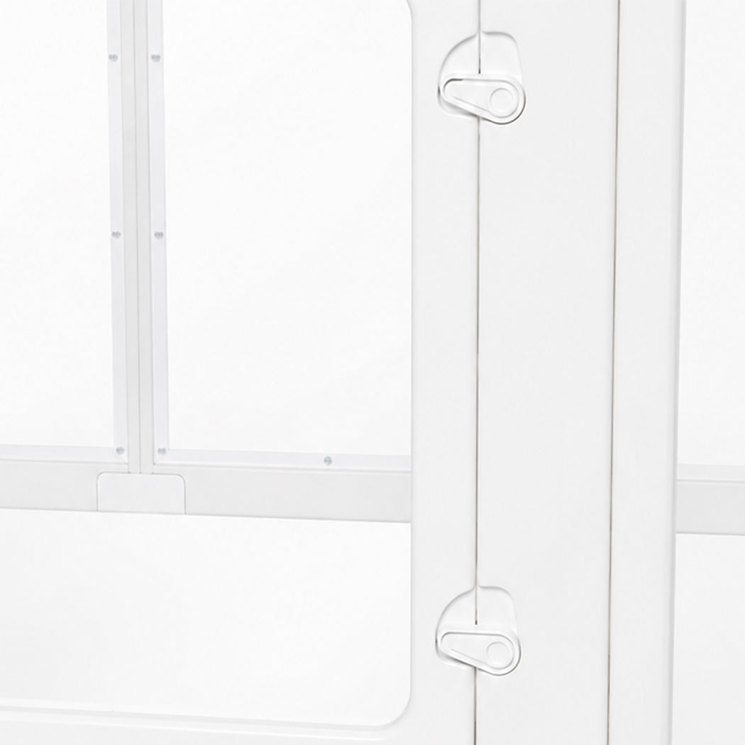 Clear Dog Playpen 60cm 50x2x60cm