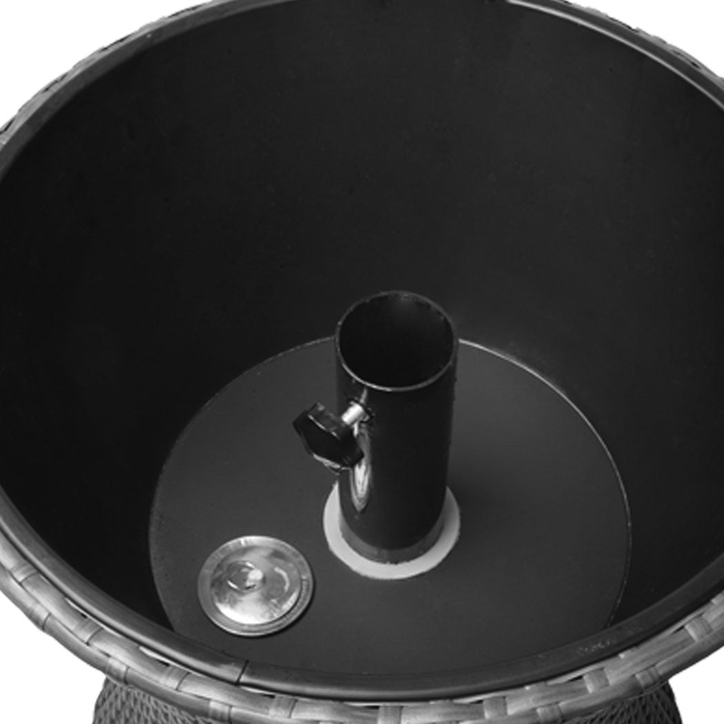 Cooler Ice Bucket Table Bar Outdoor Black, SC9 id