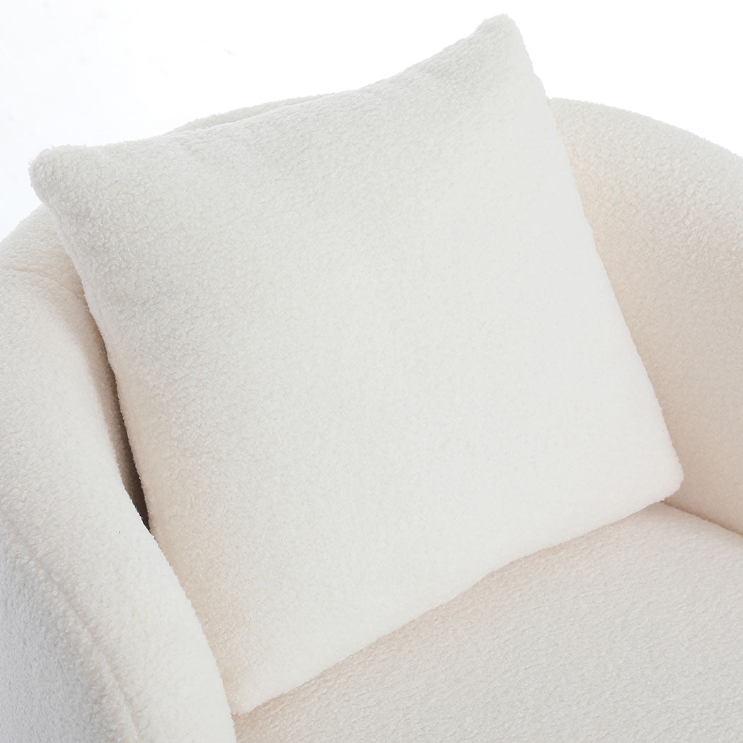 Premium Fleece Swivel Chair  Comfortable Design Classic Durable