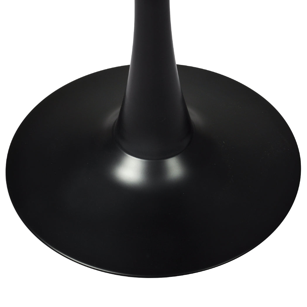 Contemporary 2x Round Bar Table Pub Tables Black  Easy Assembly, id11&12