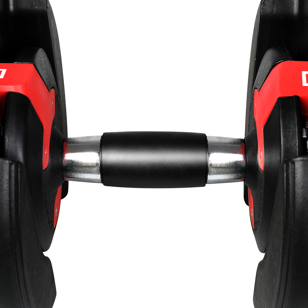 Adjustable Non-slip Steel Gym - Black 45x23x21cm