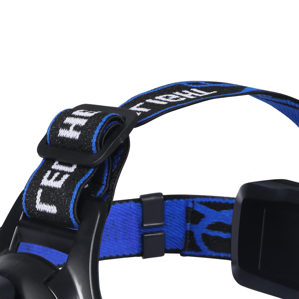 3x 500LM LED Headlamp Headlight Flashlight