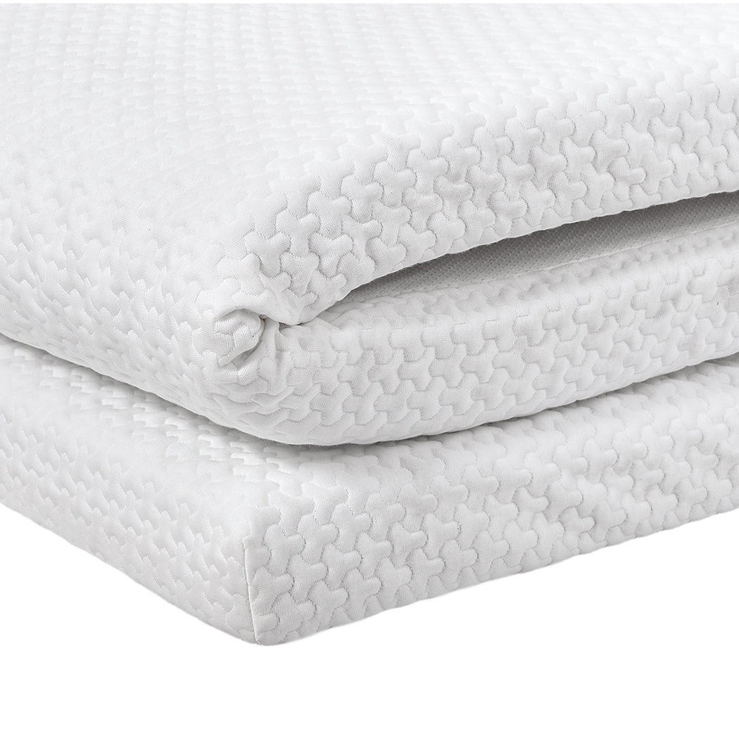 Gel Memory Foam Mattress Topper Double Cool 190x137x8cm