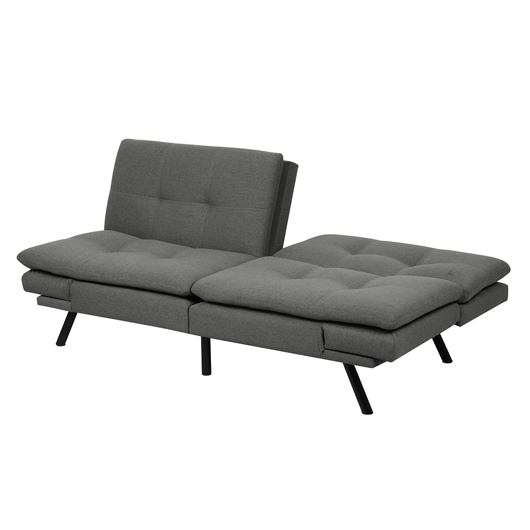 Stylish Sofa Bed Futon Recliner Lounge  Scandi Inspired Design