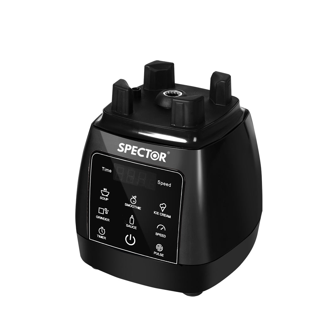 2L Commercial Blender Mixer Black