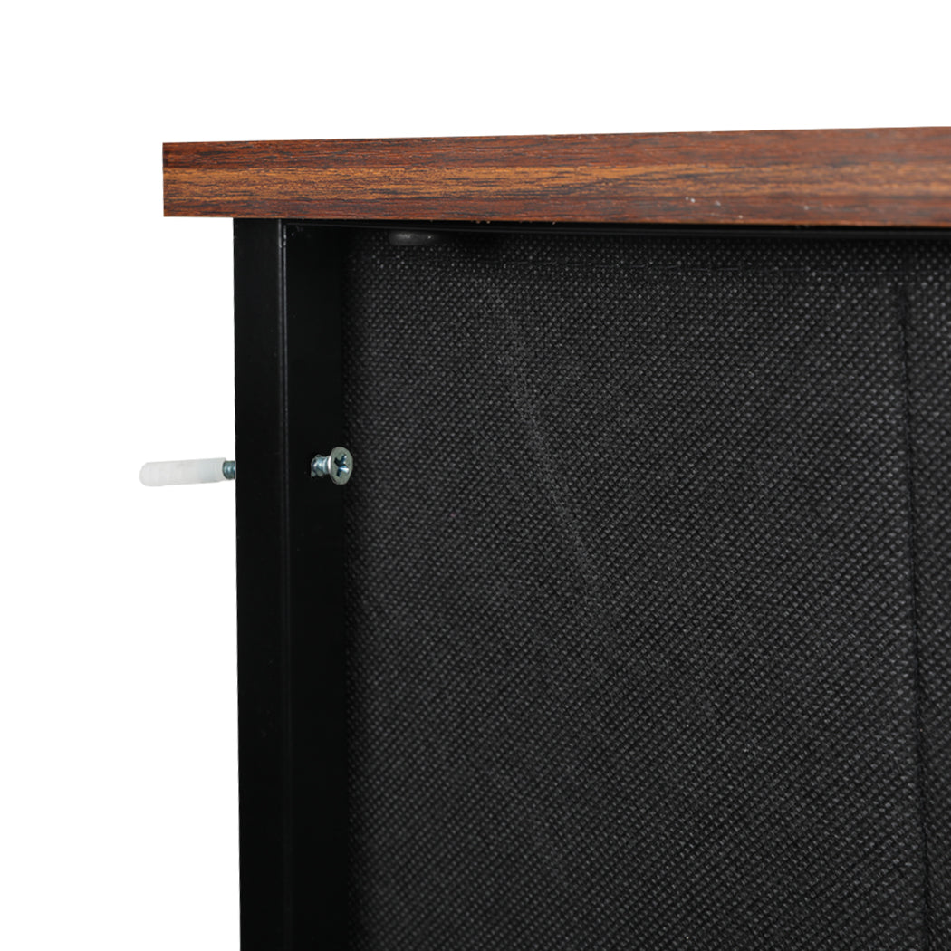 Storage Cabinet Tower Brown 100x30x99cm