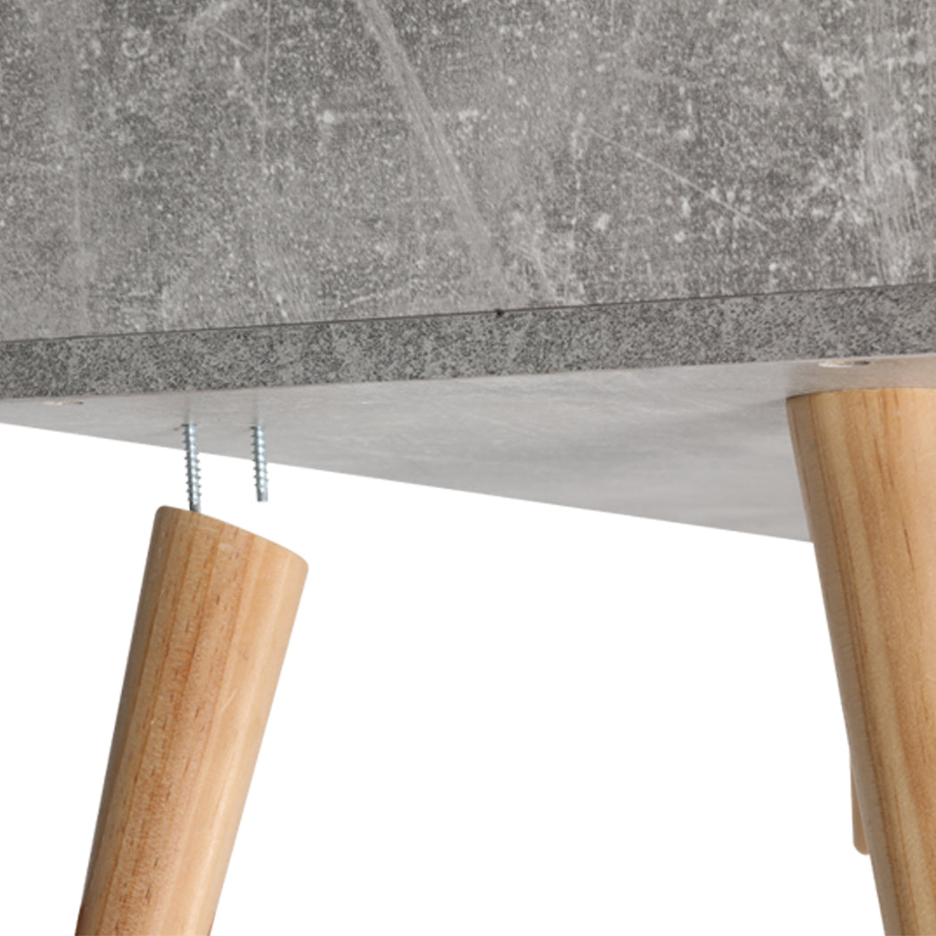 Buffet Sideboard Storage Cabinet Grey