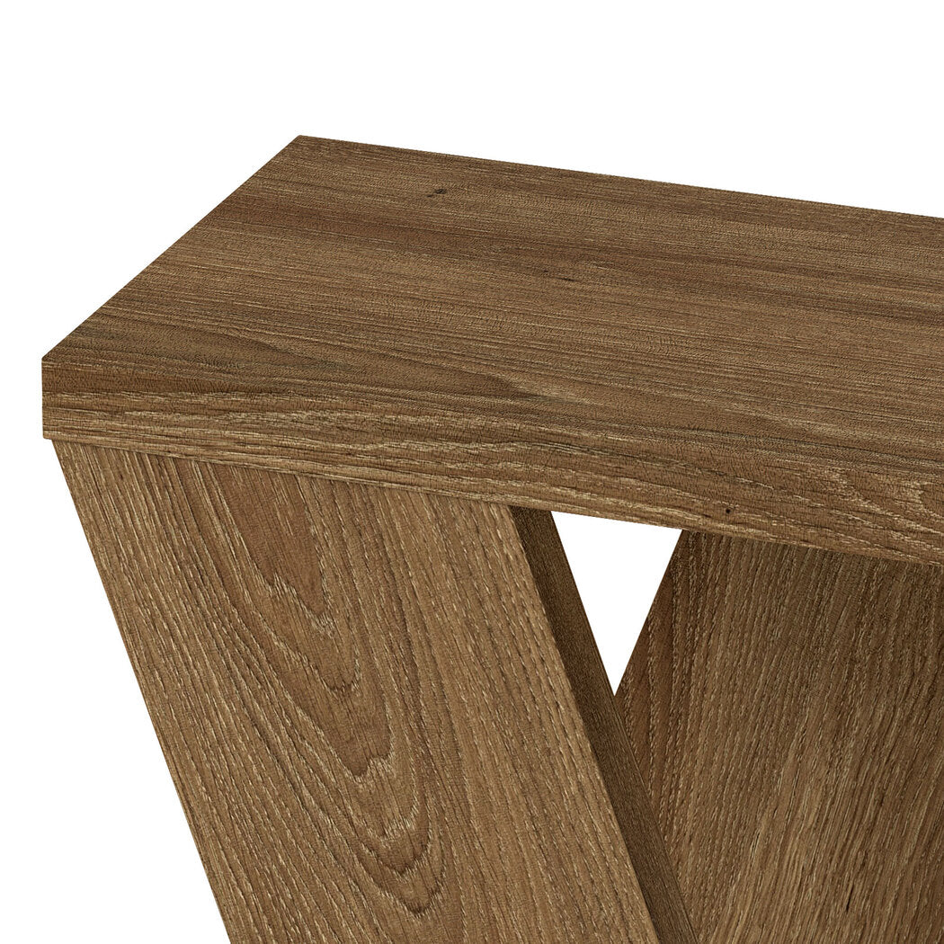 Compact Side Table Storage 60x22x56.5cm