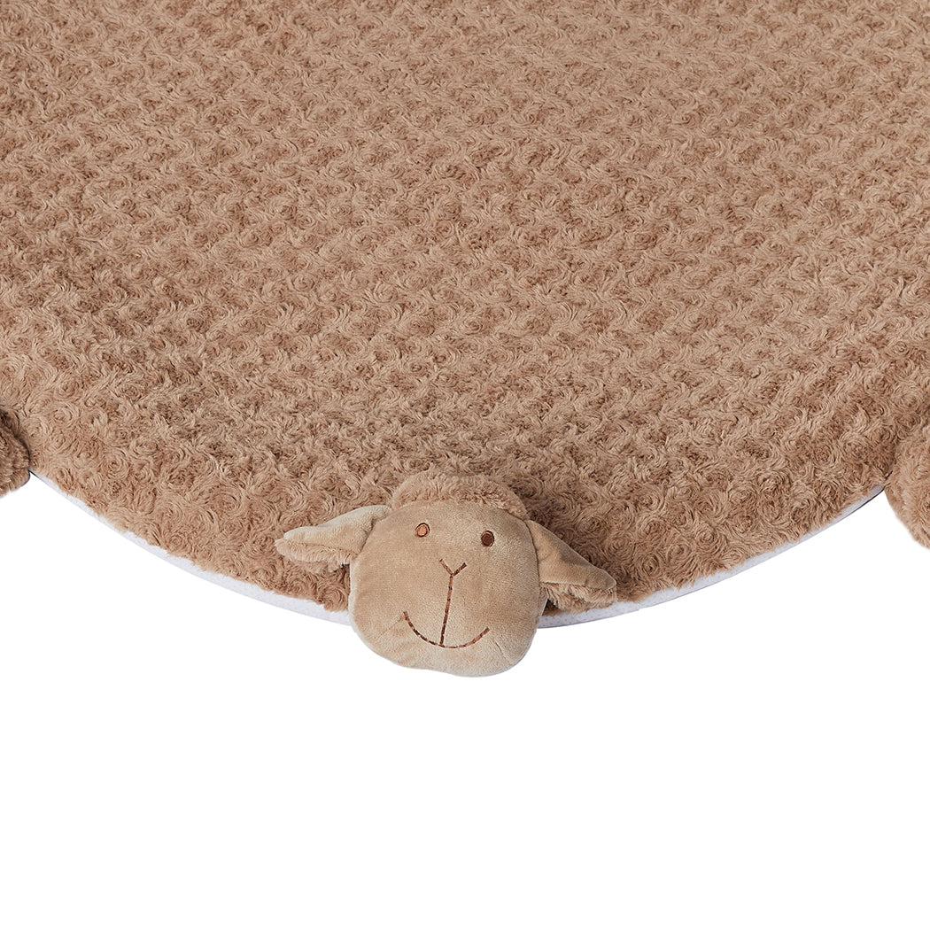 Pet Bed Cat Calming Bed Dog Squeaky M Tan Medium