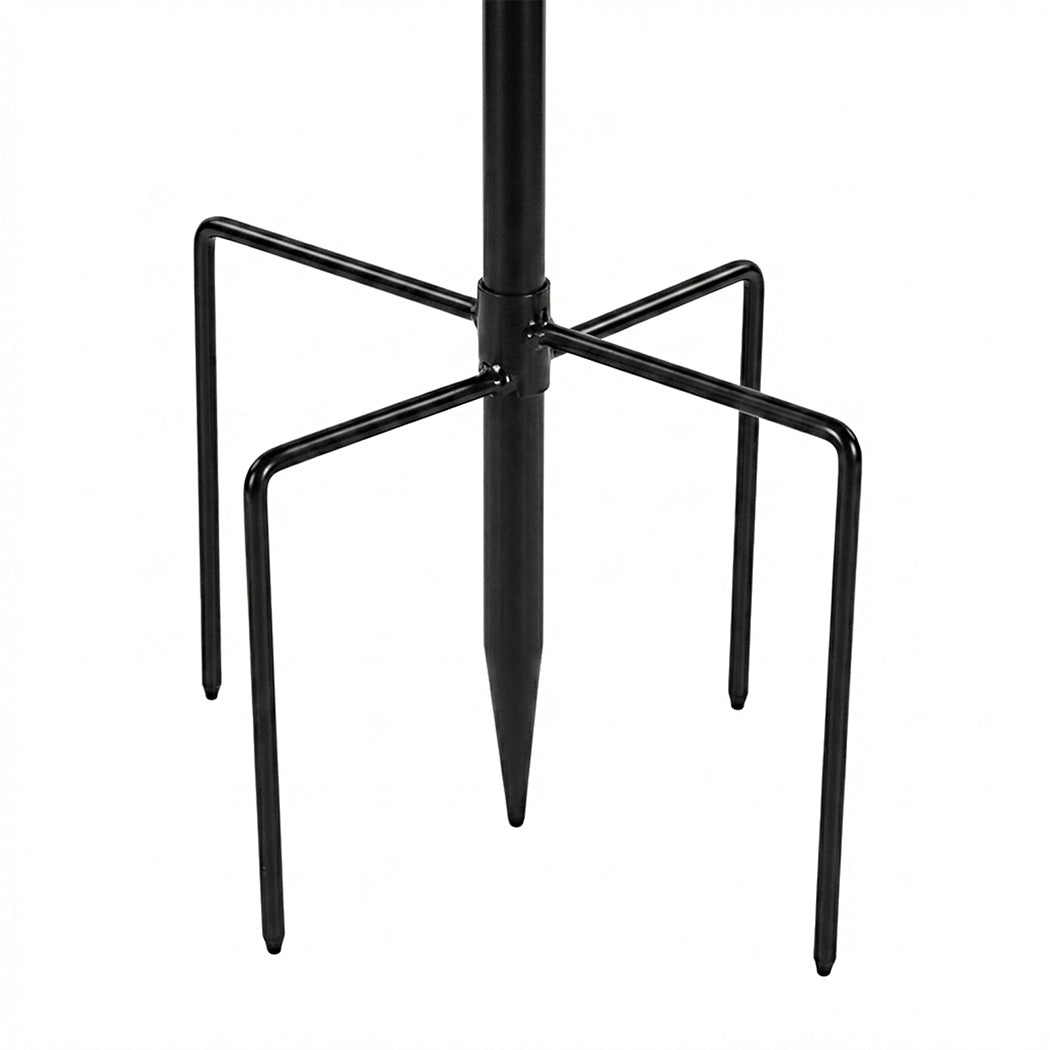 Freestanding Metal Bird Bath Feeder 100cm | Simpledeals
