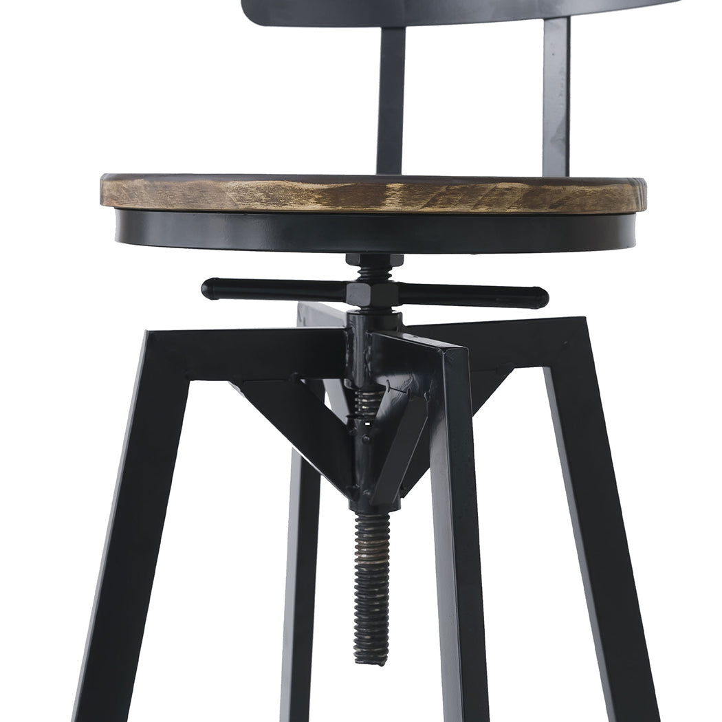 Stylish 4x Bar Stool Industrial Adjustable  Premium Quality Build | id15&16 - photo 6