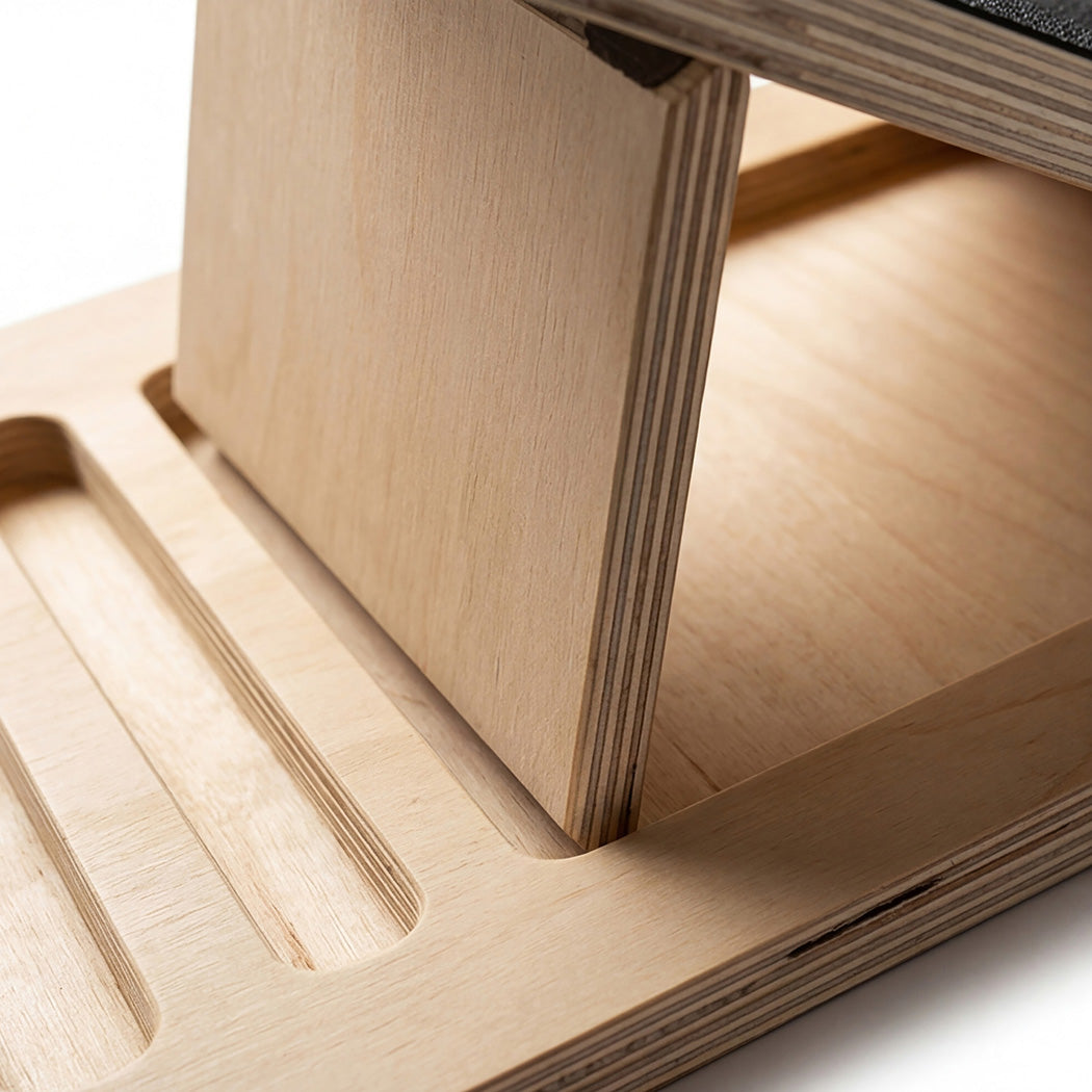 Adjustable Wooden Slant Board Calf Stretcher | Simpledeals