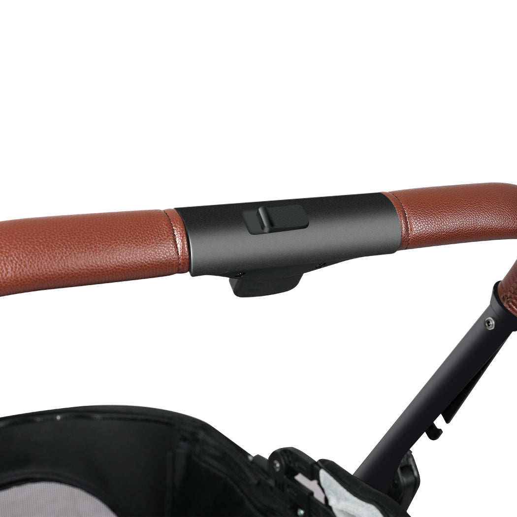 4 Wheel Pet Stroller for Dogs & Cats Portable Pram Carrier