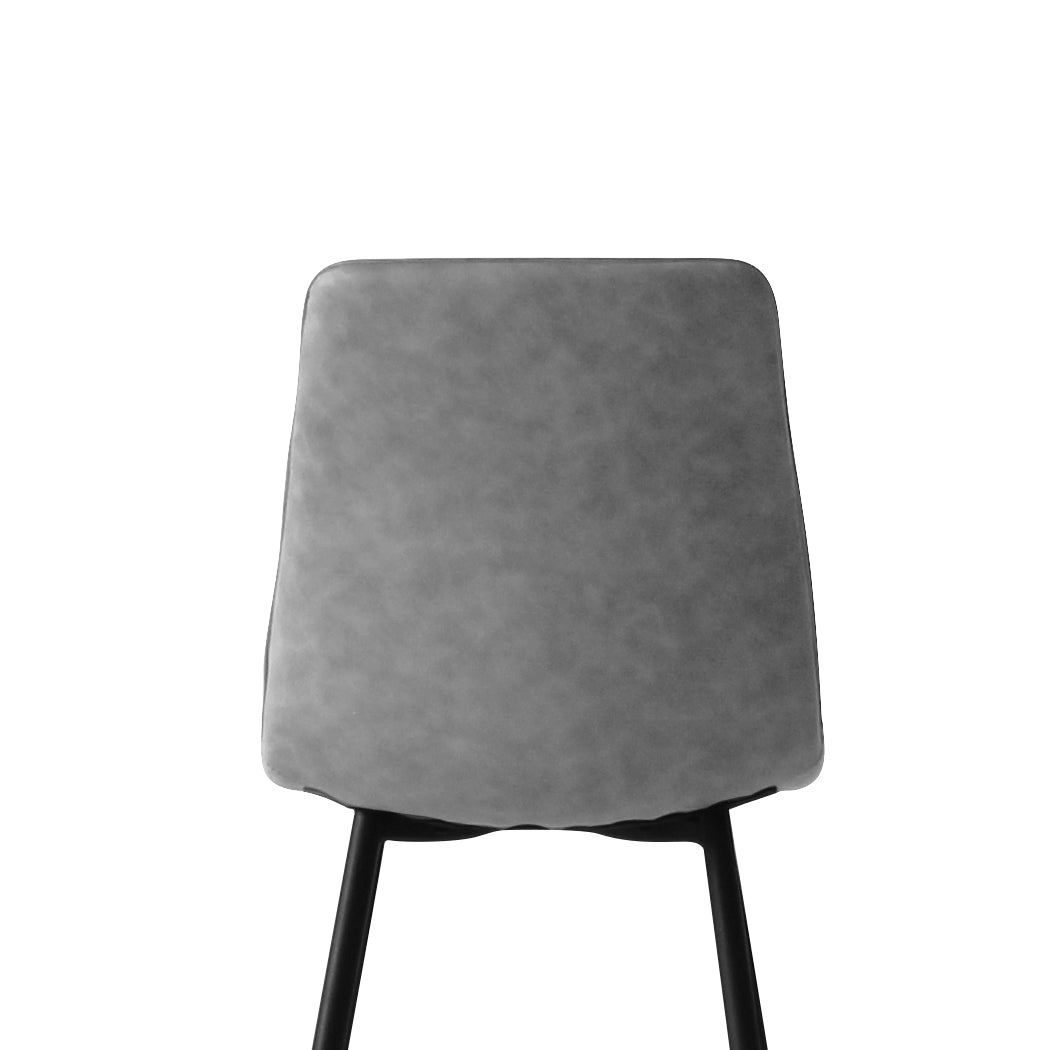 Ergonomic 8x Dining Chairs Kitchen Chair  High Back Support
