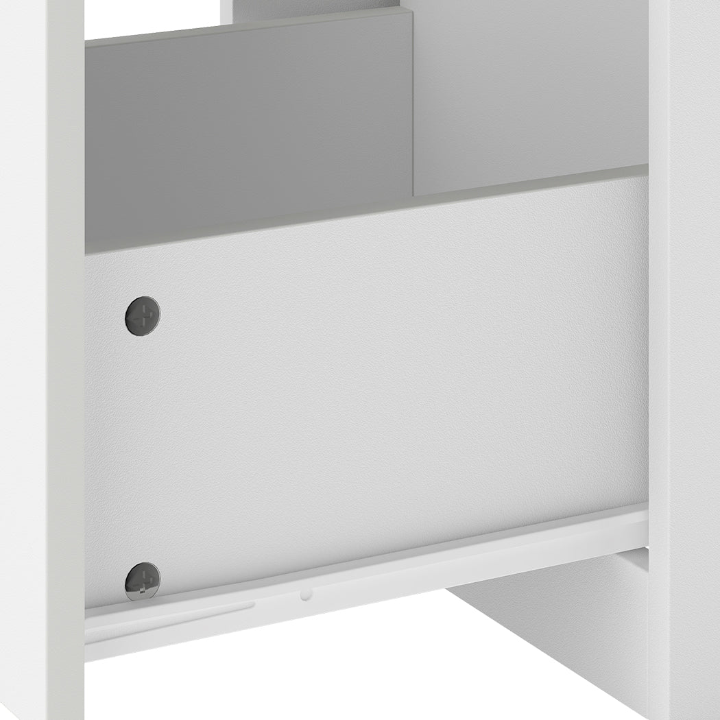 File Cabinet 3 Drawer White 41x41x103cm