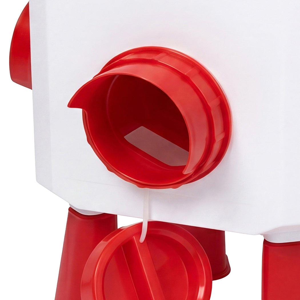 Chicken Feeder Waterer Set 12kg 11L Gravity | Simpledeals