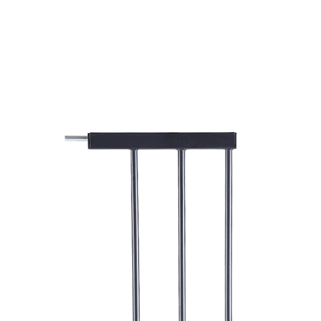 20Cm - Baby Safety Gate Adjustable Pet Black 20cm Extension