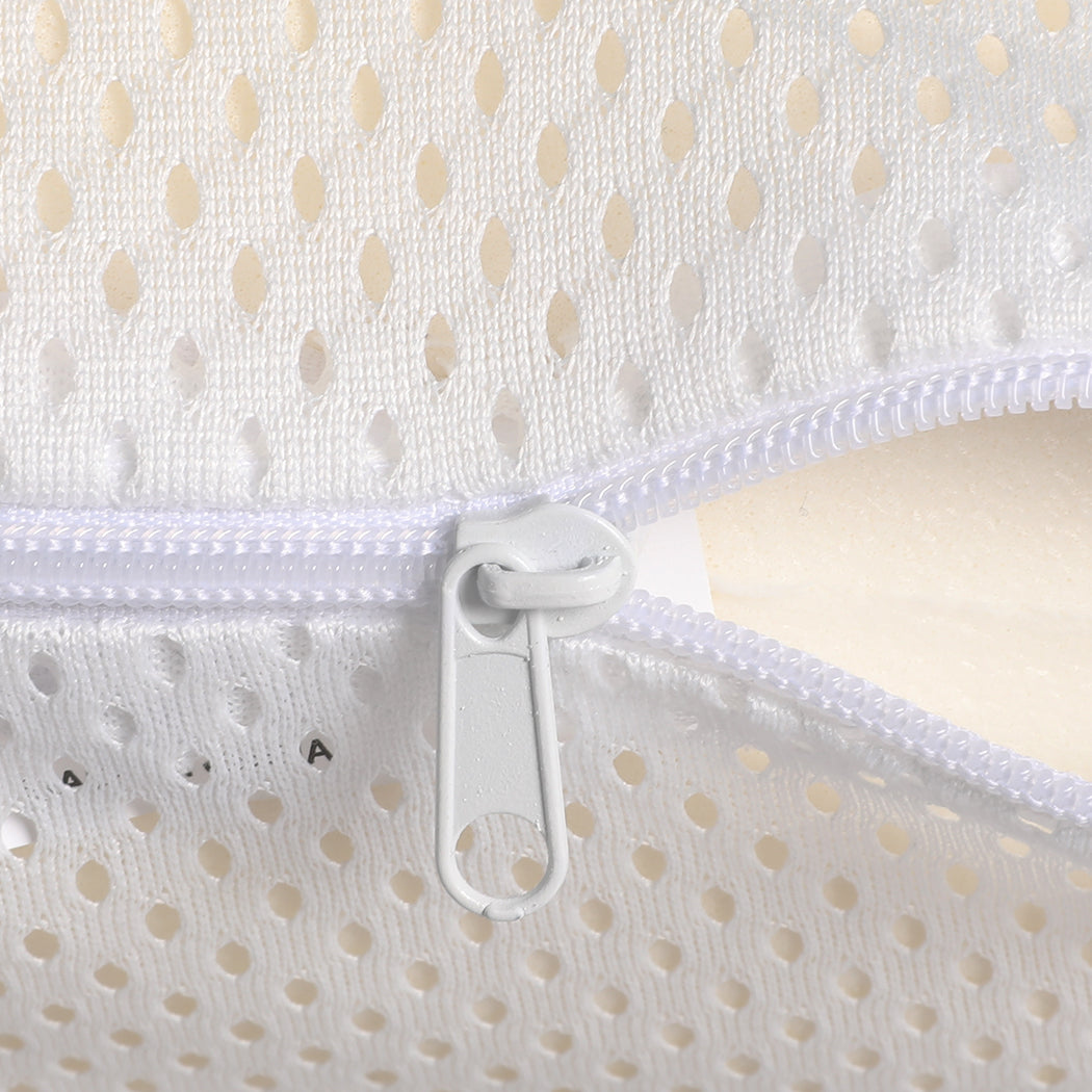 2x Natural Latex Pillow Removable