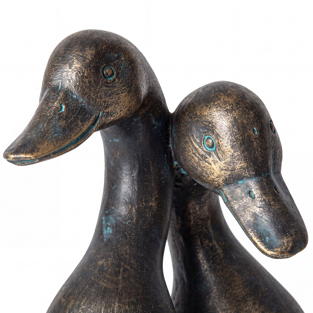 Duck Garden Statue Resin Antique Bronze | Simpledeals