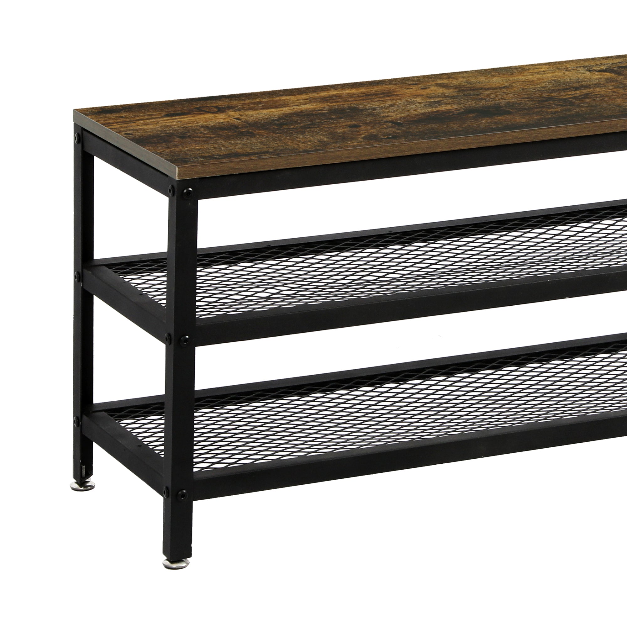 Shoe Rack Bench Brown 73x30x45cm
