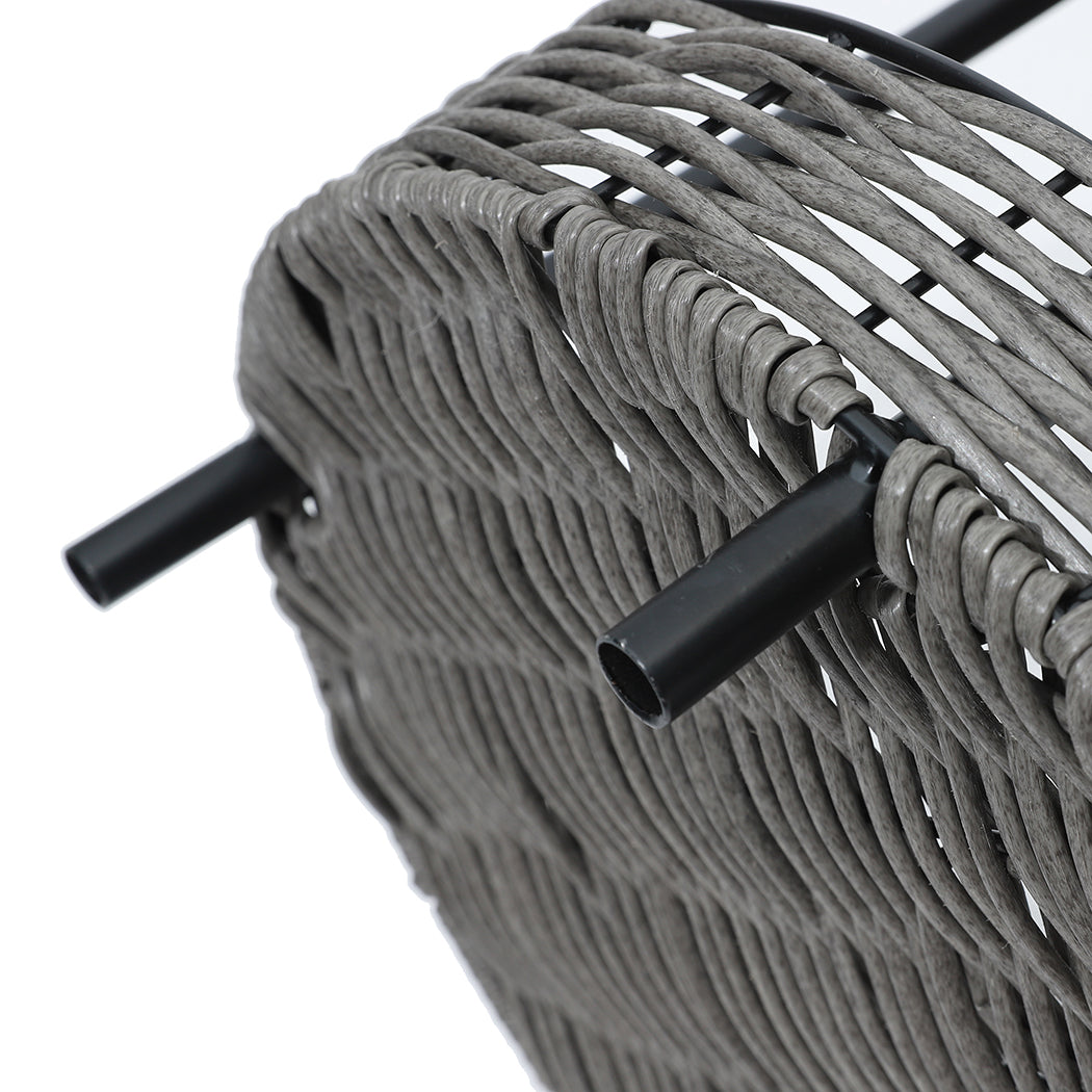 Rattan Pet Bed Elevated Raised