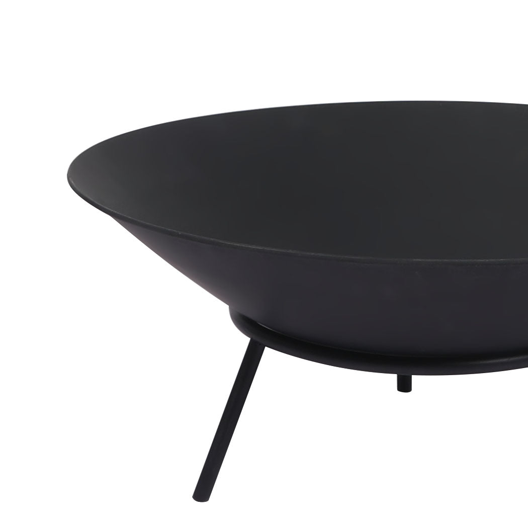 2IN1 Steel Fire Pit Bowl Firepit