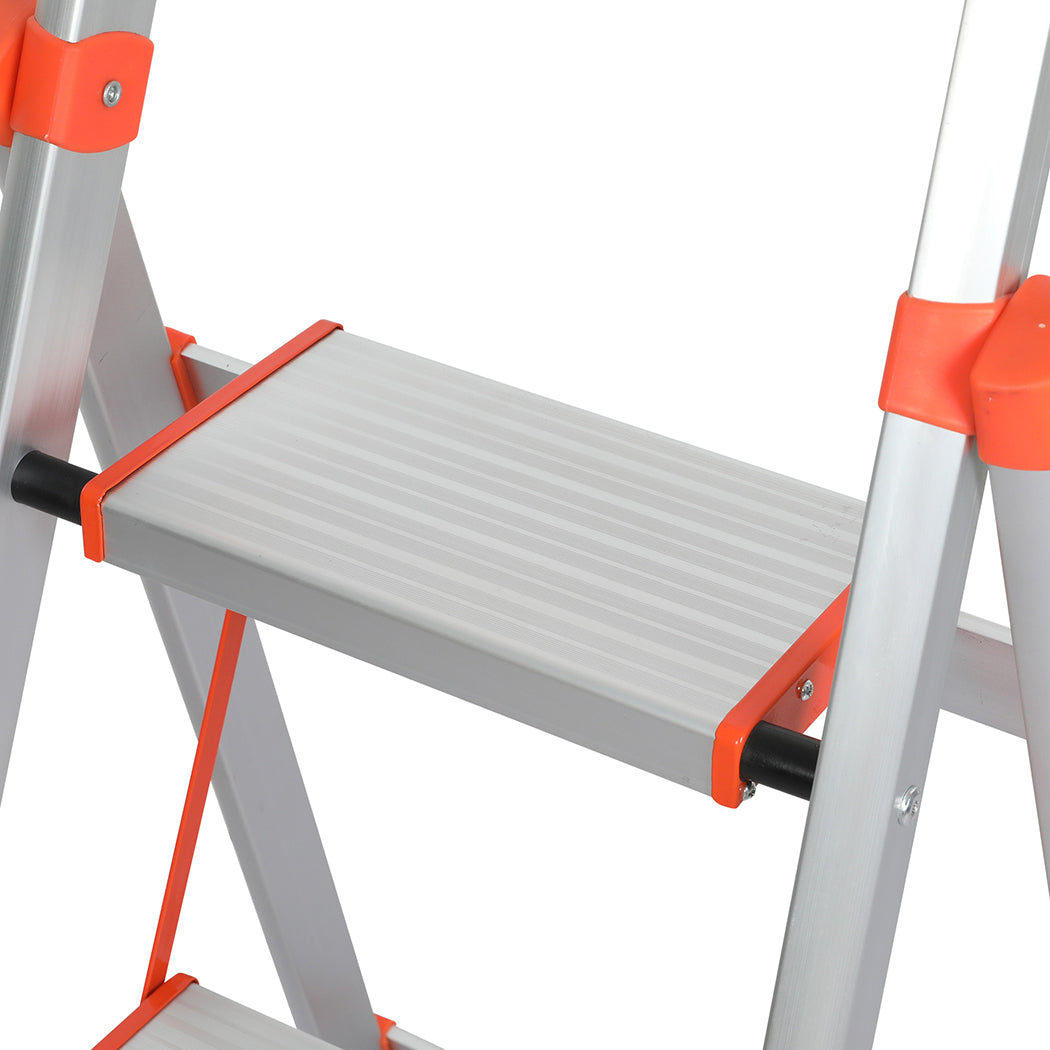 4 Step Ladder Folding Aluminium