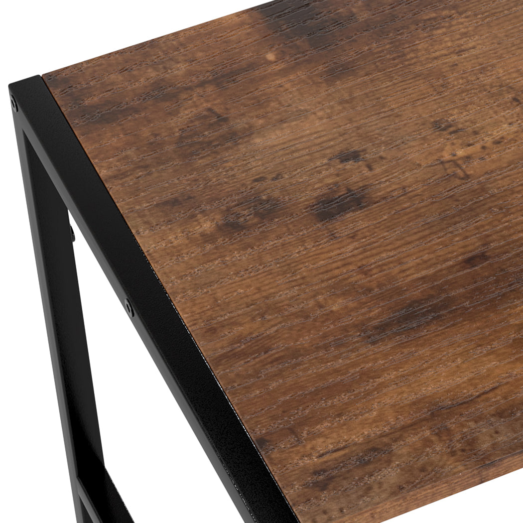 Record Player Stand Vinyl Storage 125x30x74cm