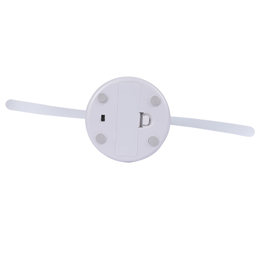 LED Repellent Fly Fan Entertaining Orange | Indoor Outdoor Green
