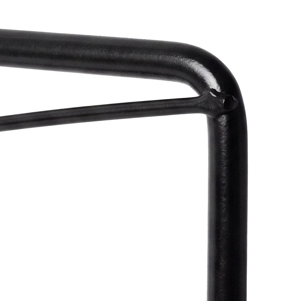 Garden Fence Panel Steel Black 55x0.55x40cm