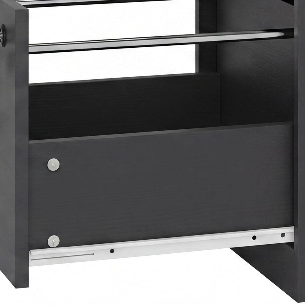 3 Drawer Lockable File Cabinet Home Office | Simpledeals
