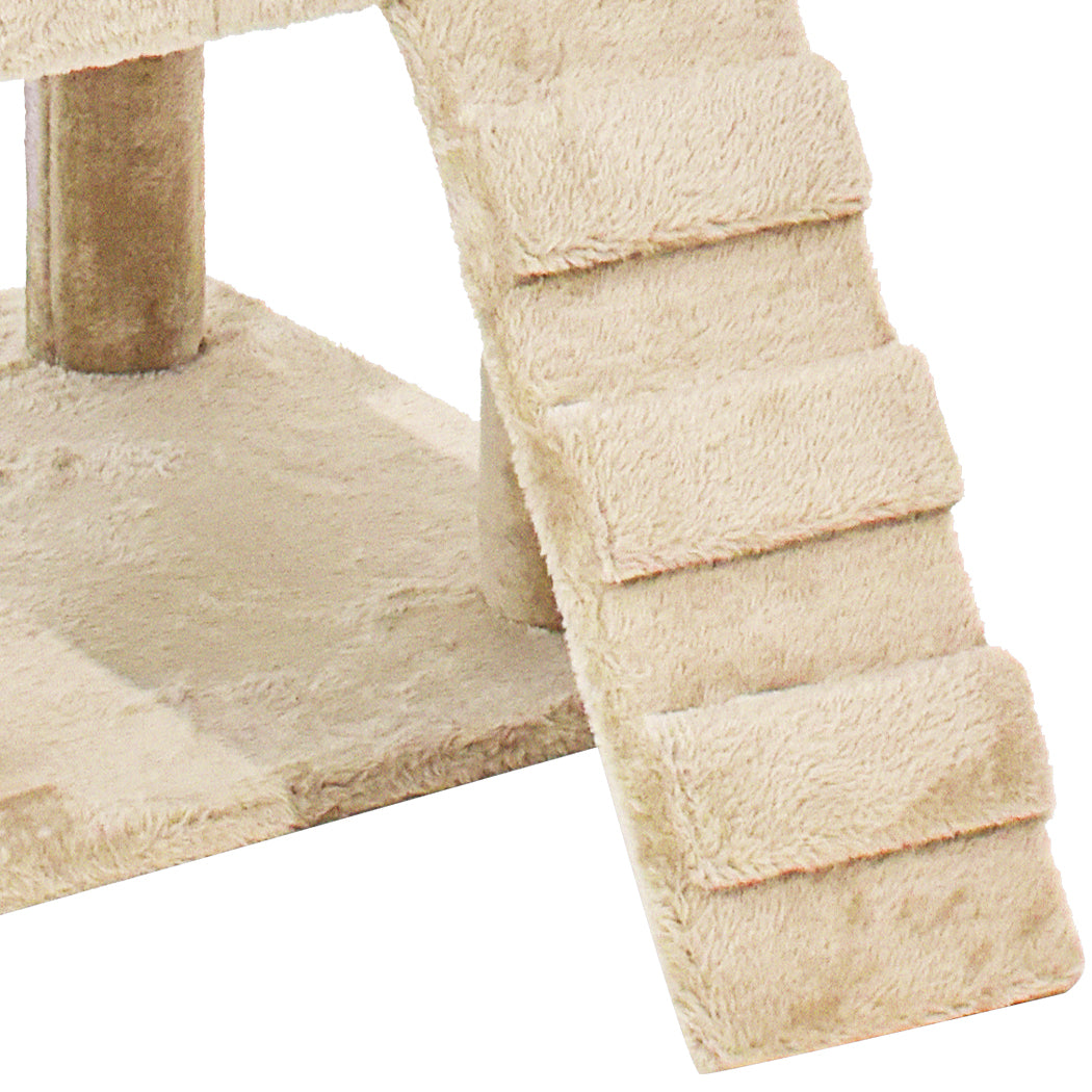 Cat Tree Scratching Post Scratcher Beige