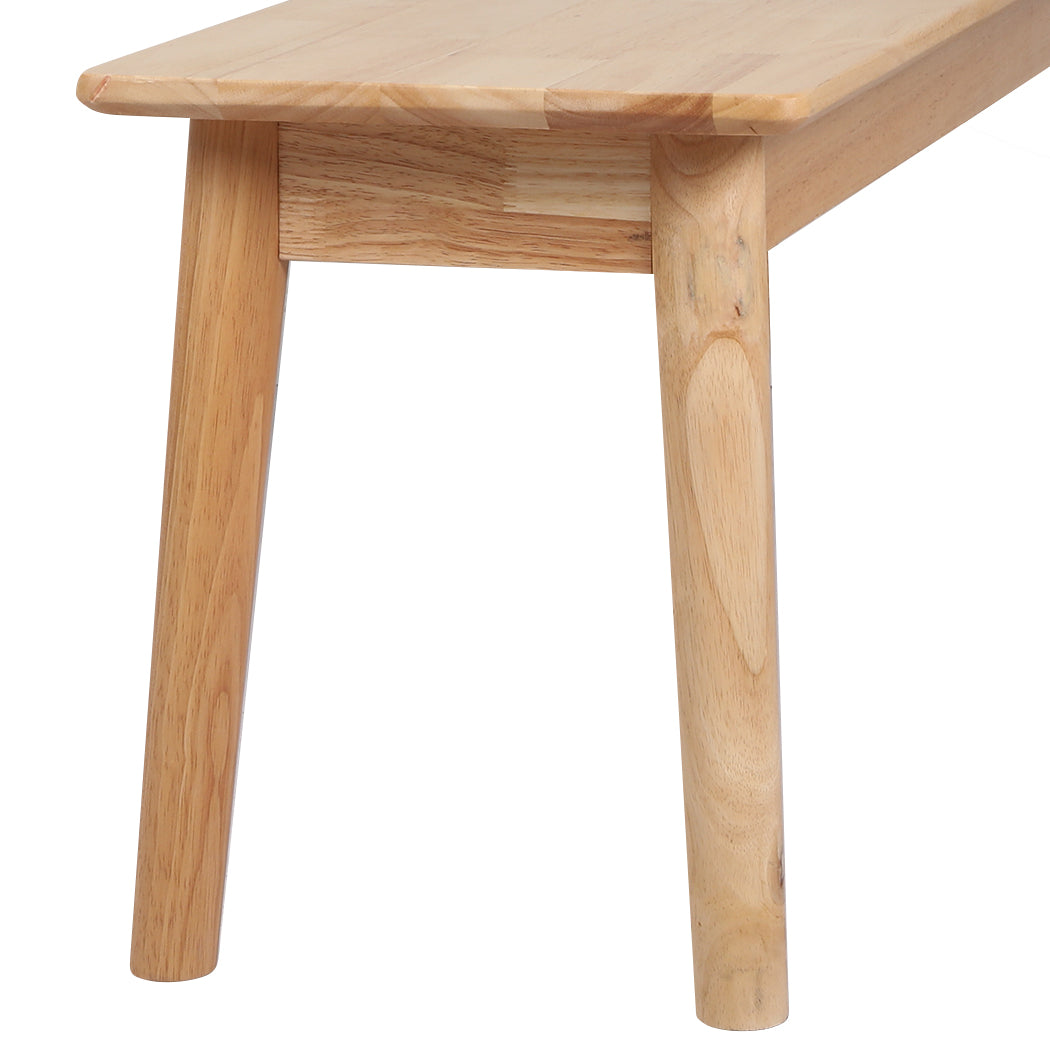 1XDining Chairs Bench Chair Seat Nature