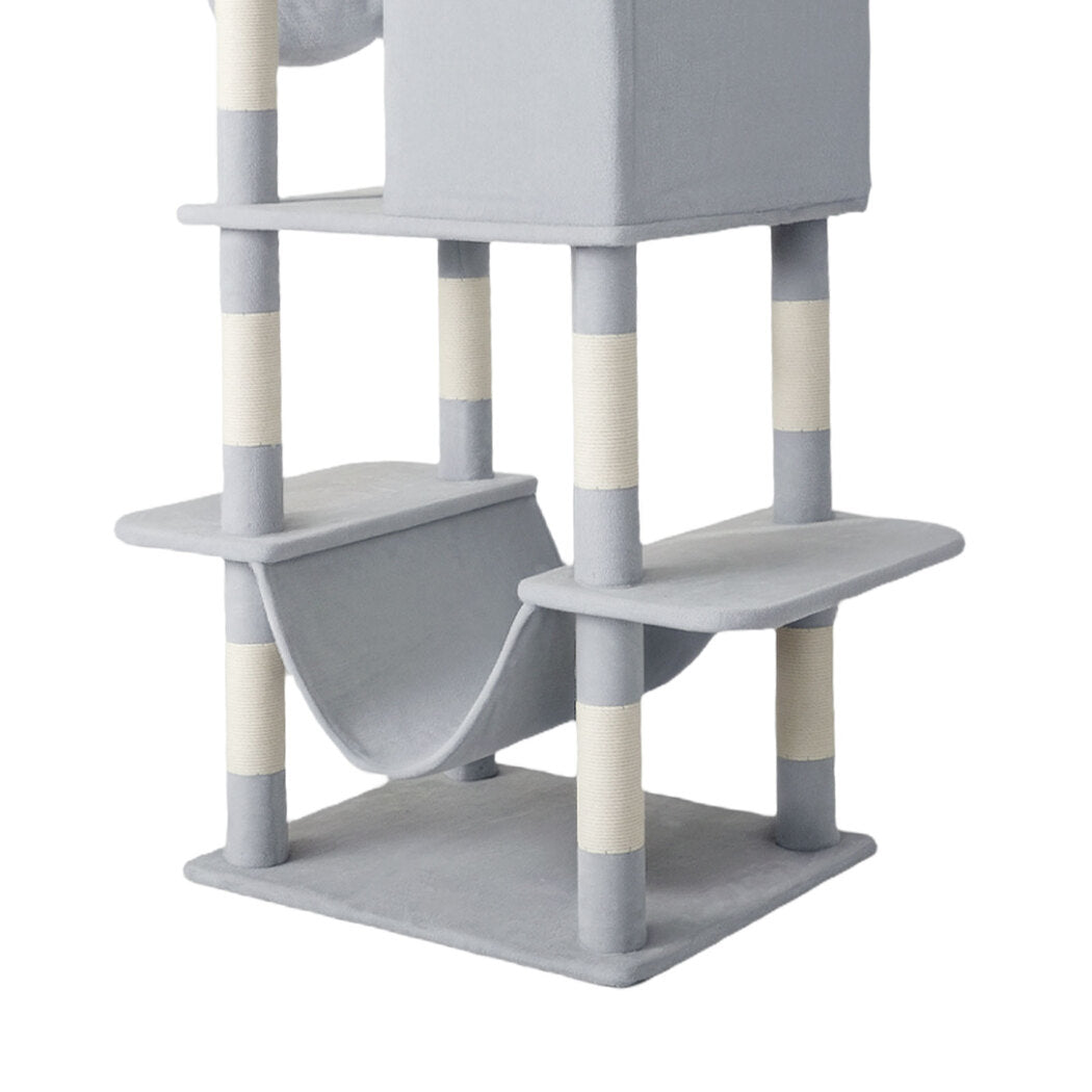 Cat Tree Scratching Post Tower 50x60x206cm