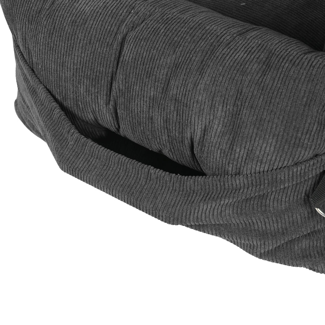 Pet Car Booster Seat Dog Protector M Grey Medium