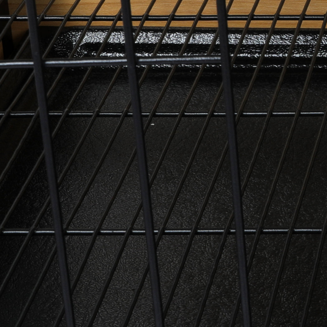 Wooden Wire Dog Kennel Side End XXL XX-Large