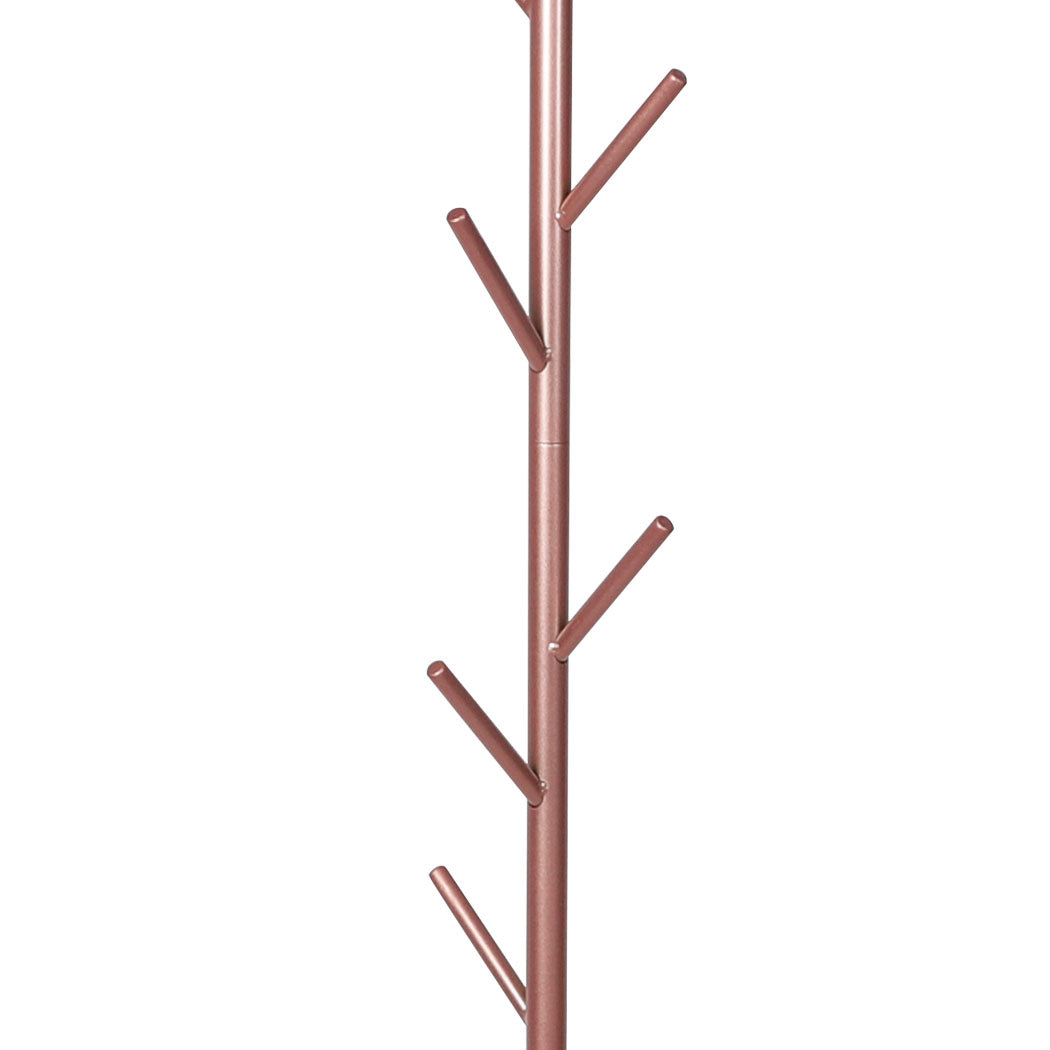 Coat Rack Hat Clothes Stand Hanger Rose Gold Rose Golden