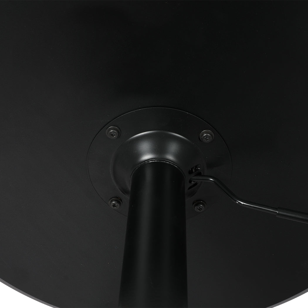 Bar Table Swivel Black