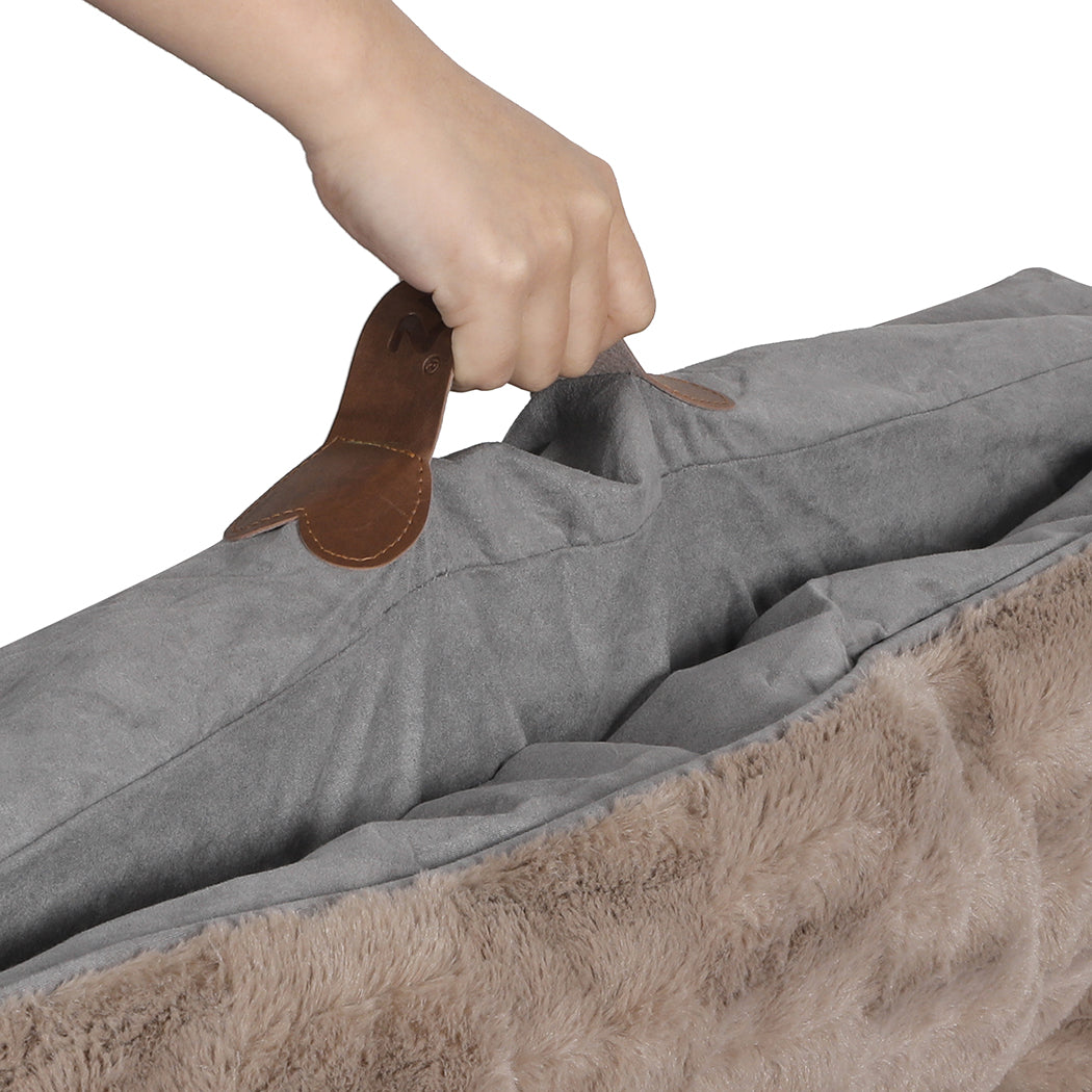 Dog Calming Bed Pet Cat Removable S Khaki Small, SC2 id