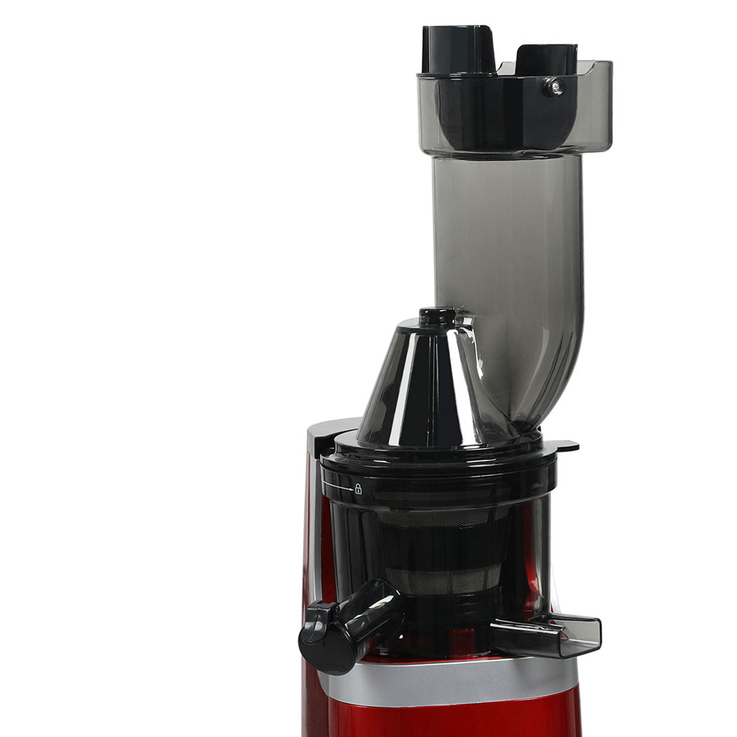 Minimalist Cold Press Slow Juicer Whole Red  Soft Cushion Classic, Red colour