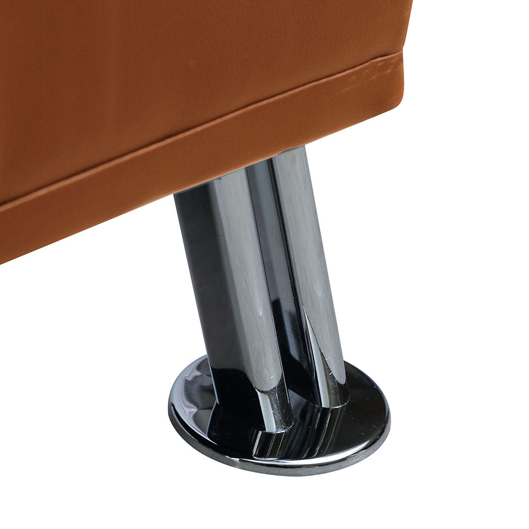 Sofa Bed Adjustable Recliner Brown