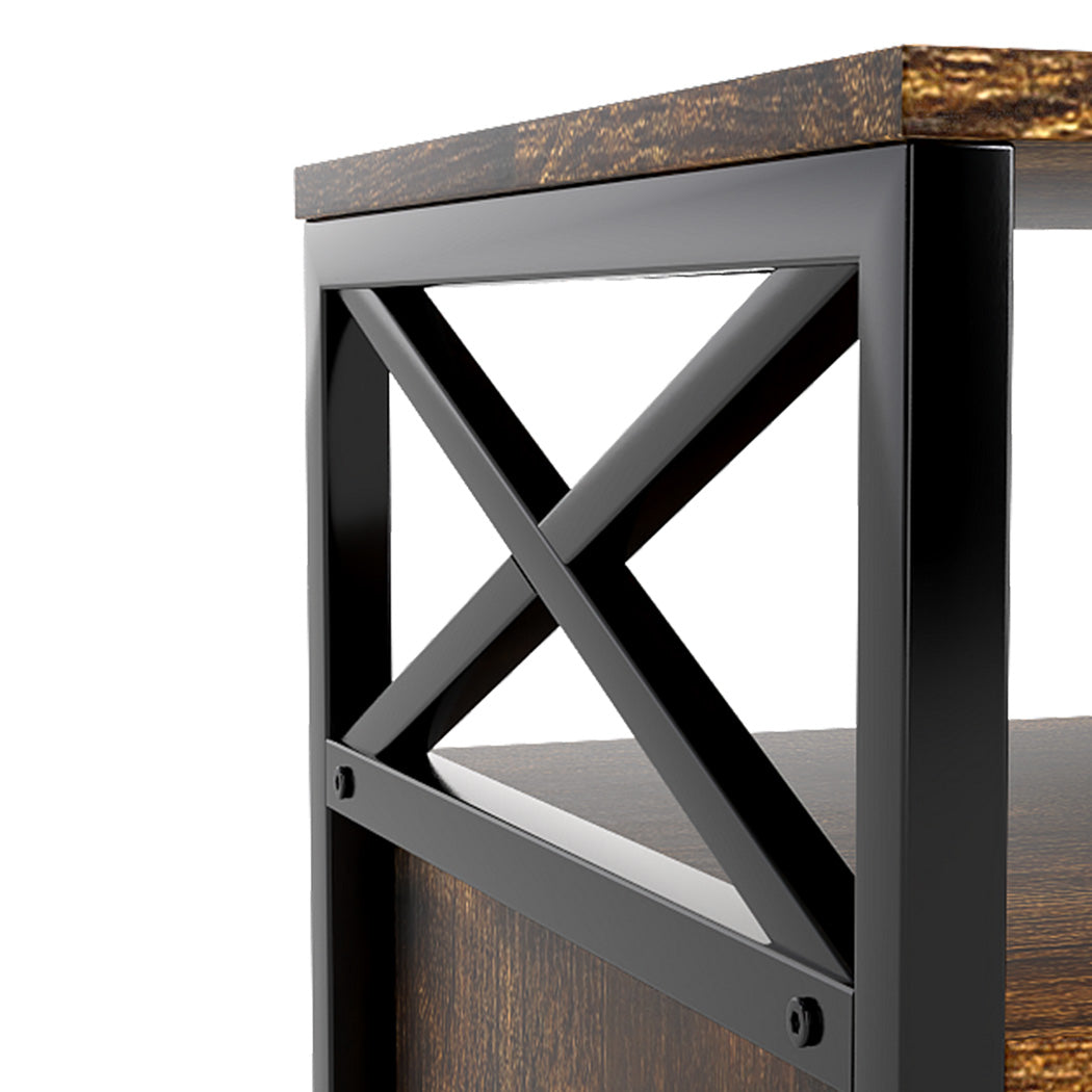 Industrial TV Stand Cabinet 147cm 147x40x50cm