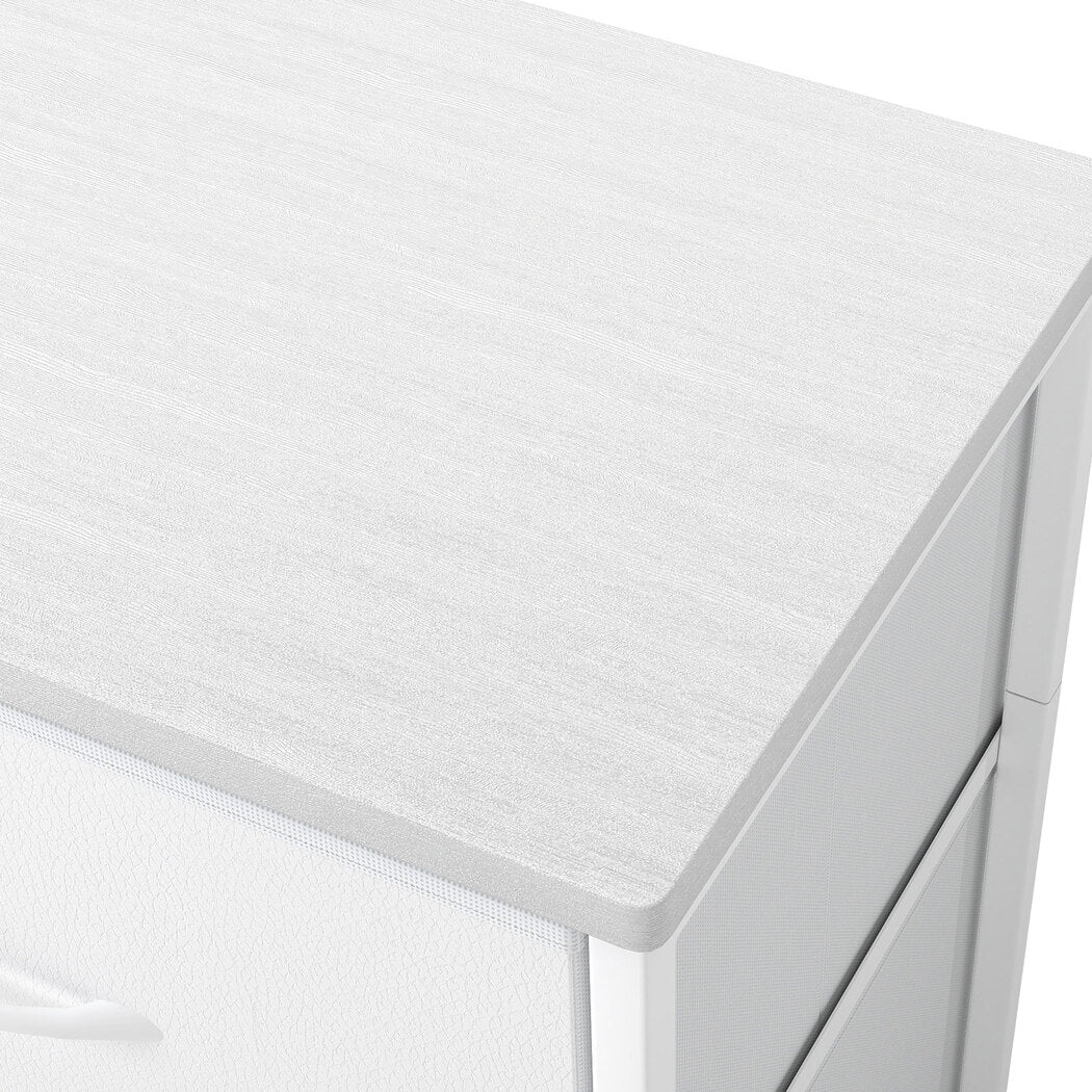 Versatile Bedside Table Storage Nightstand Bedroom Storage  Sleek
