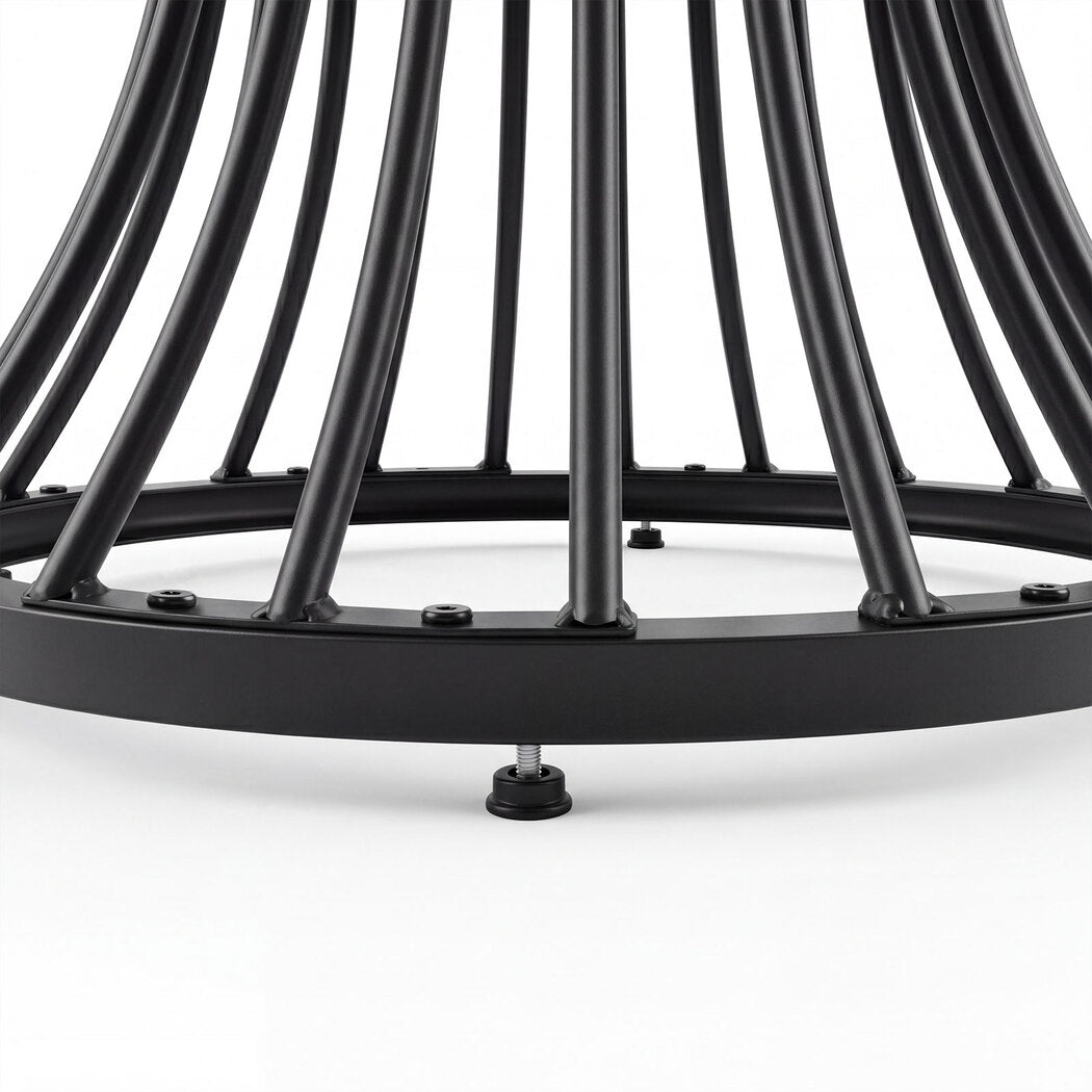 Round Dining Table Brown 120x120x75cm