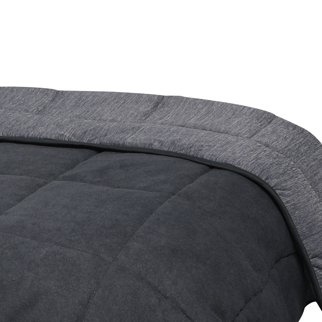 Quilt Duvet Doona Single Size Soft Cooling Fibre Summer Autumn150GSM, Single